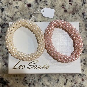NWOT Lee Sands Pearl Bracelets